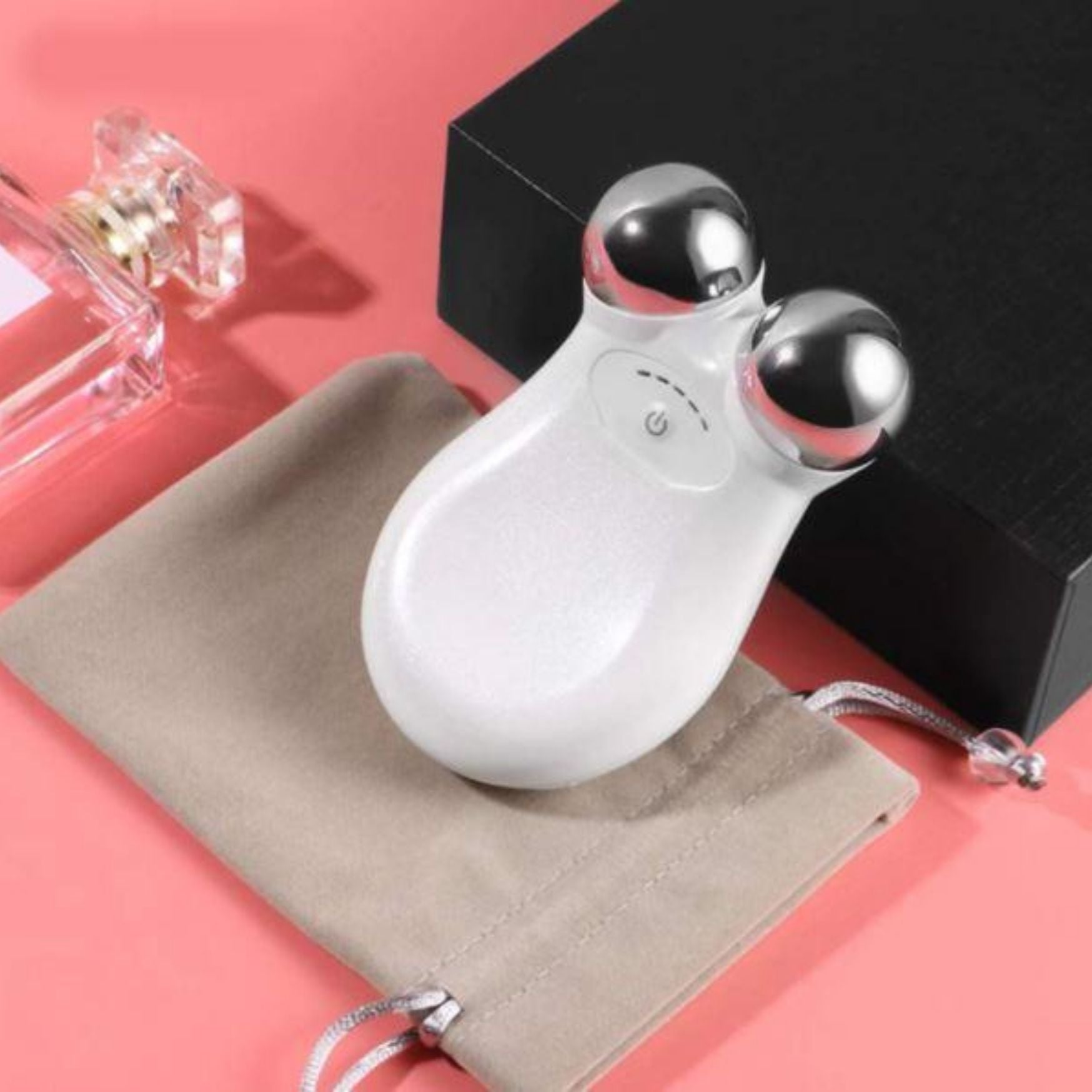 Rouleaux de massage facial à micro-courant 3D - Rayamshop ™